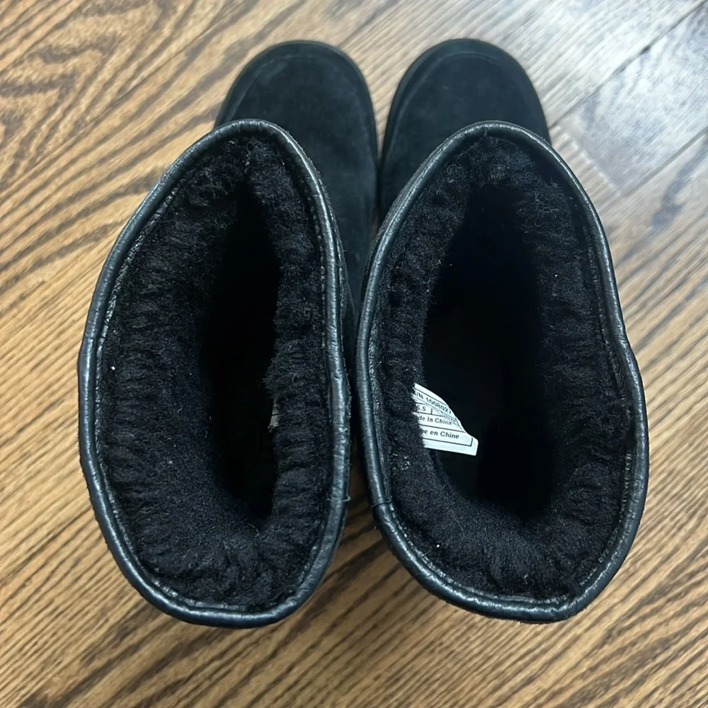 Waterproof Black UGG Boots - Picture 3 of 8